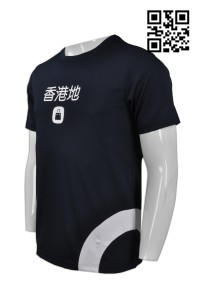 T624設計度身T恤款式    訂製LOGOT恤款式  IT網頁行業 活動T恤   自訂男裝T恤款式    T恤製衣廠     黑色